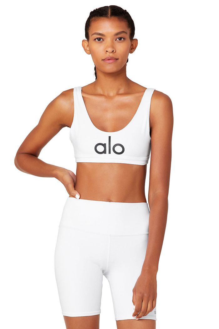 Alo Yoga Ambient Logo BH Dam Vita | 6978421-BU