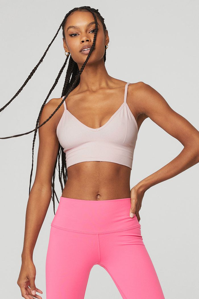 Alo Yoga Delight Bralette BH Dam Rosa | 0593174-FE