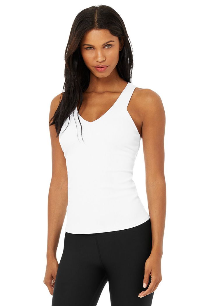 Alo Yoga Elevate Tank Tops Dam Vita | 7940521-SM