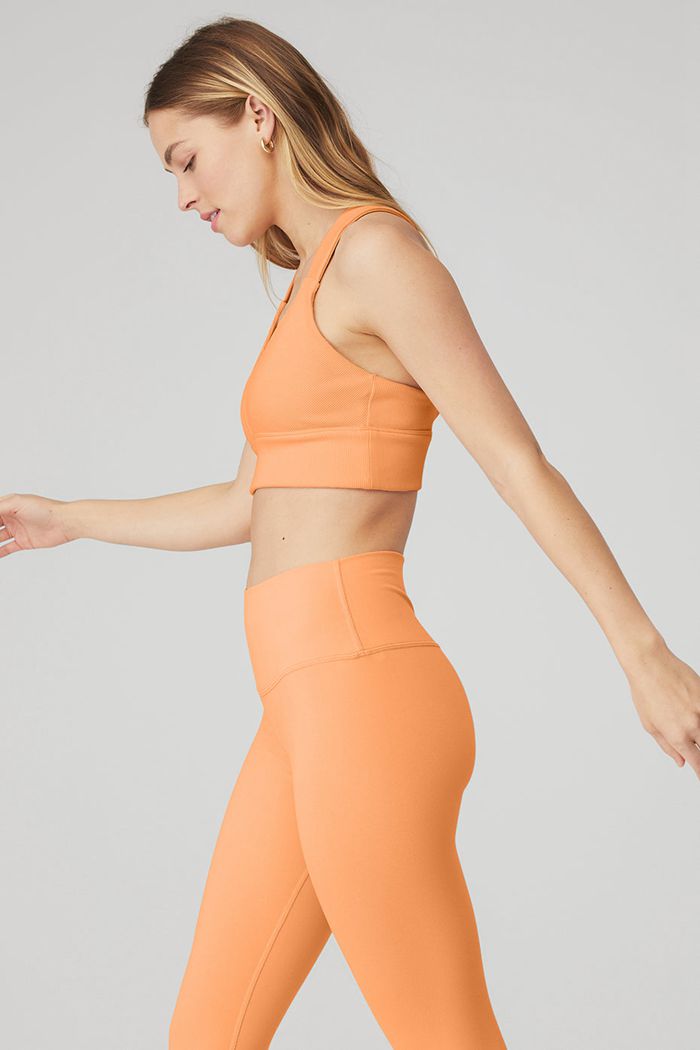 Alo Yoga Emulate BH Dam Orange | 0435769-ZD