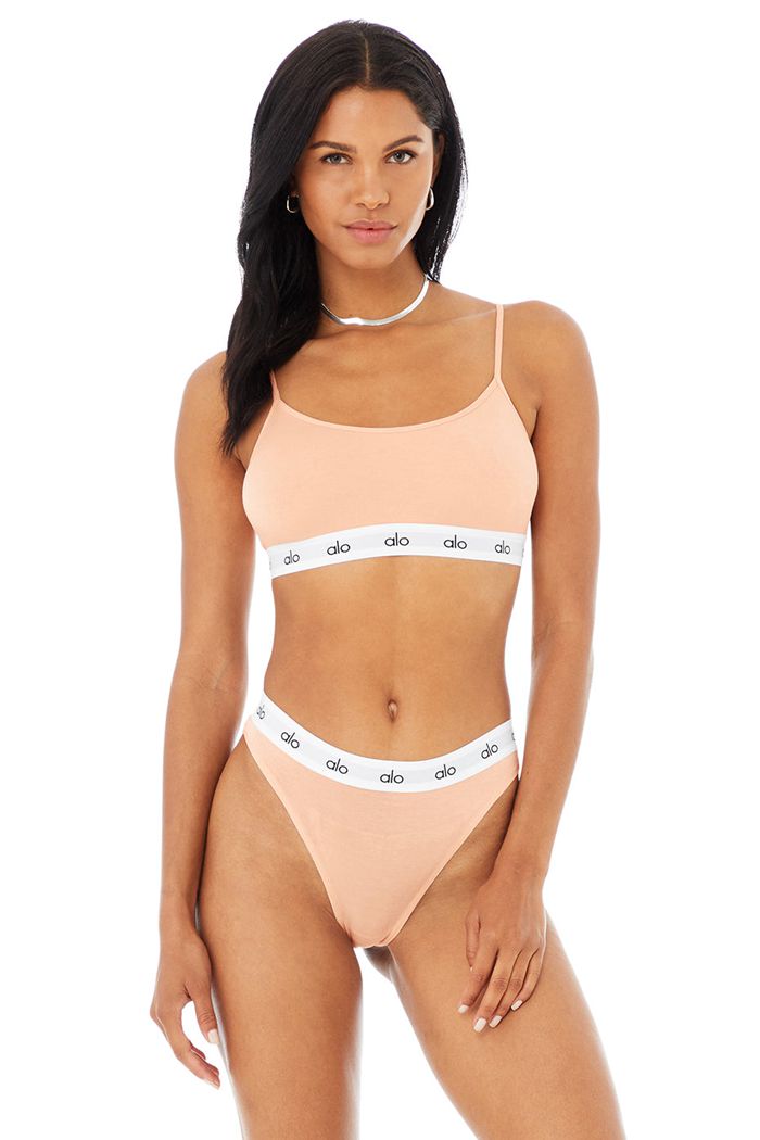 Alo Yoga Icon Cami BH Dam Beige | 2069378-WM