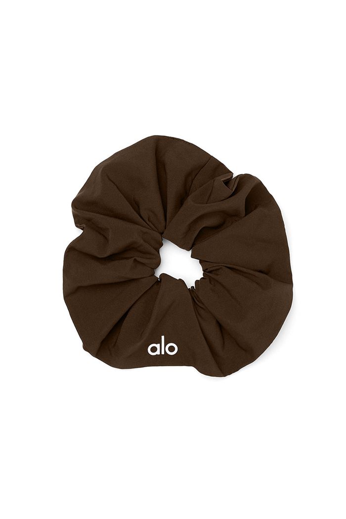 Alo Yoga Oversized Scrunchie Dam Svarta | 9815743-XK