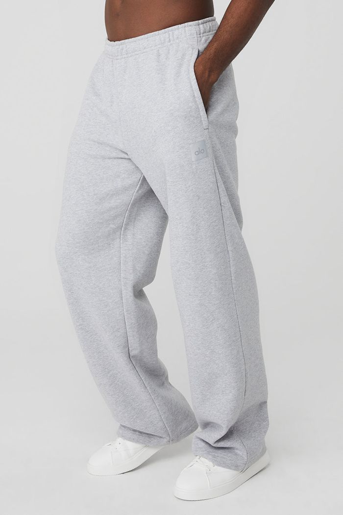 Alo Yoga Renown Sweat Byxor Herr Grå | 4932865-XK