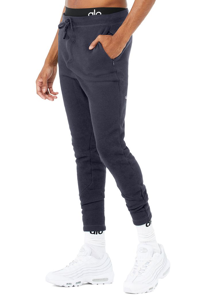 Alo Yoga The Triumph Sweat Byxor Herr Svarta | 4873509-TI