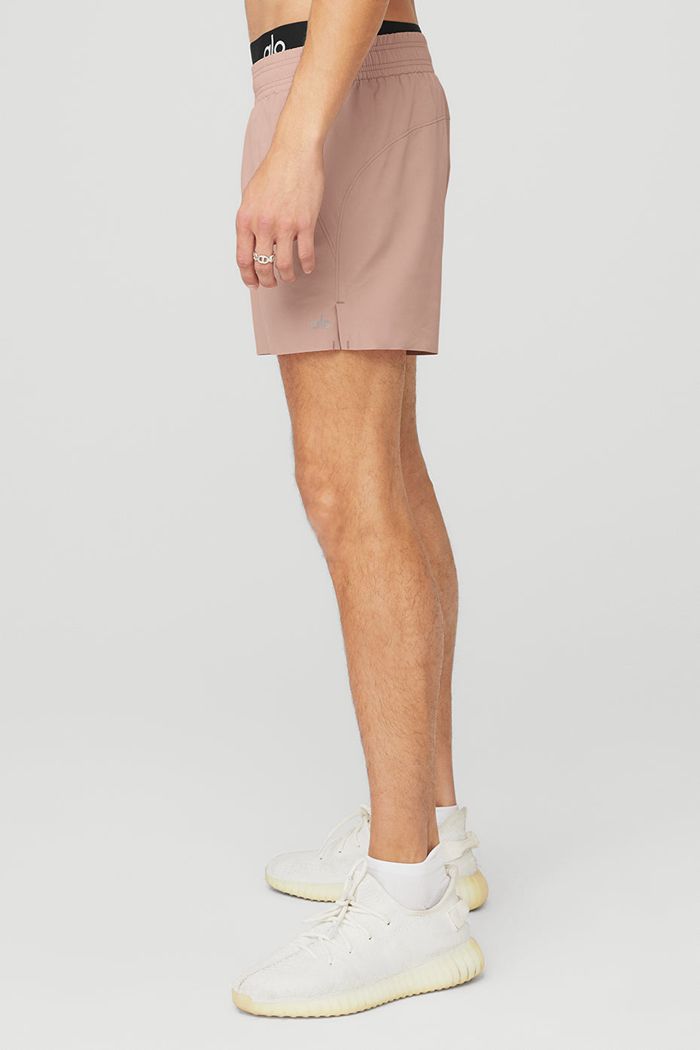 Alo Yoga 5'' Adapt Löpar Short Herr Rosa | 6483759-BX