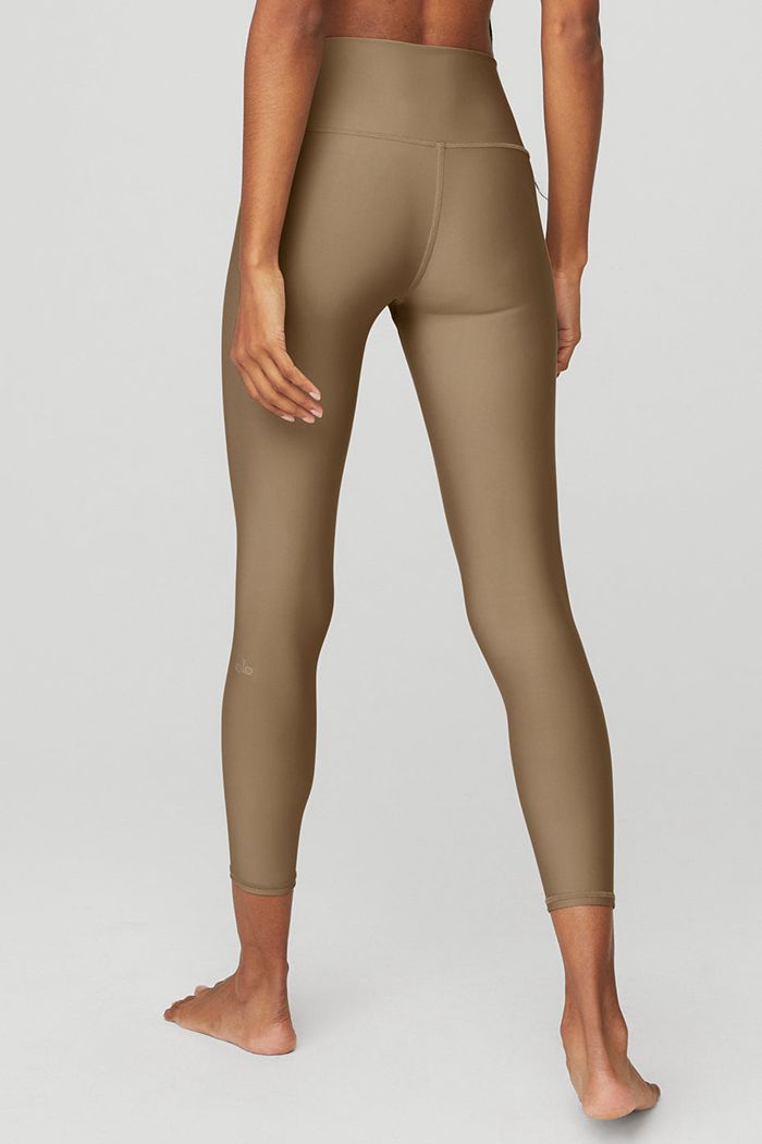 Alo Yoga 7/8 High-Midja Airlift Leggings Dam Bruna | 4627938-KT