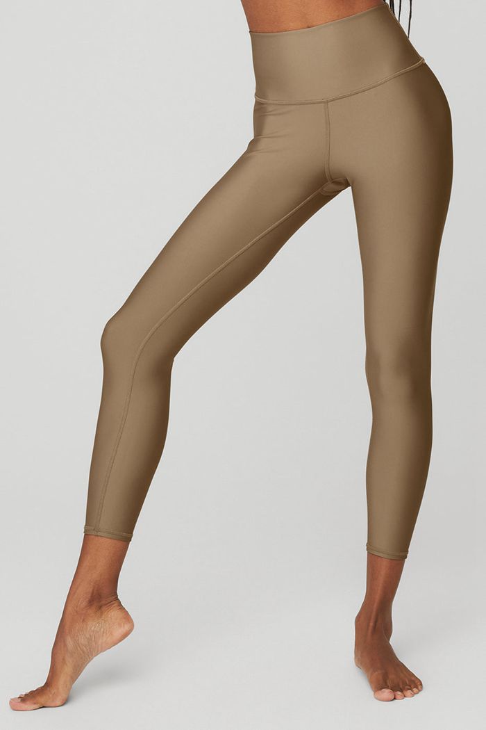 Alo Yoga 7/8 High-Midja Airlift Leggings Dam Bruna | 4627938-KT