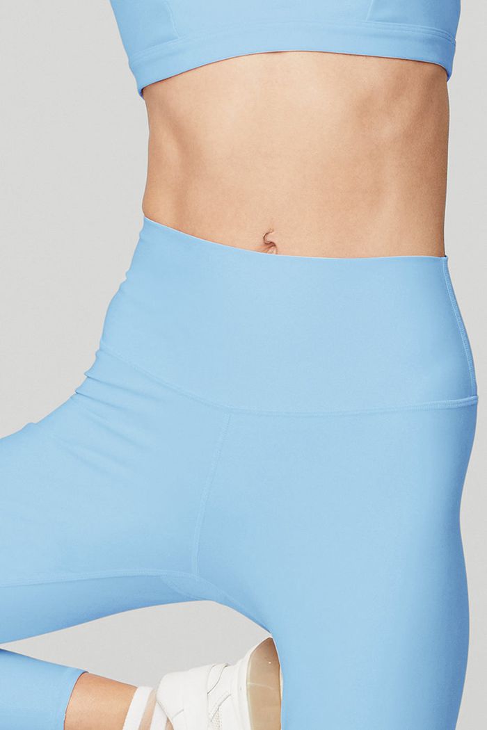 Alo Yoga 7/8 High-Midja Airlift Leggings Dam Blå | 5098731-FR