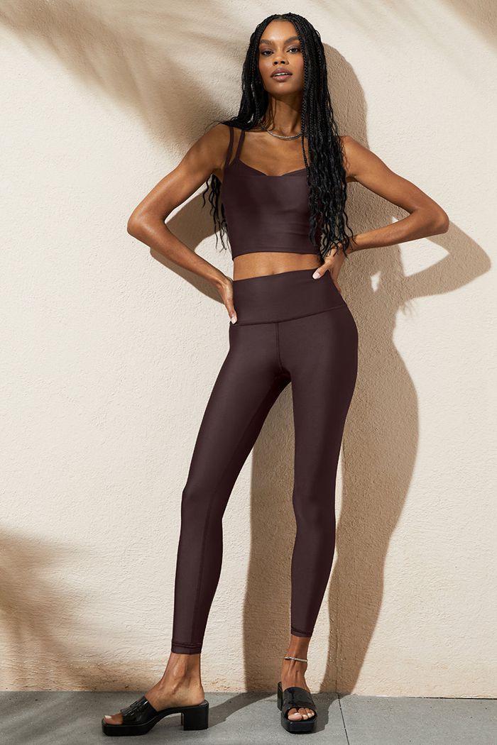 Alo Yoga 7/8 High-Midja Airlift Leggings Dam Svarta | 6129057-SA