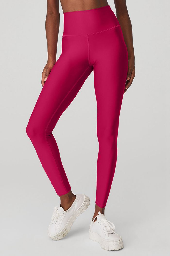 Alo Yoga 7/8 High-Midja Airlift Leggings Dam Röda | 6280359-JQ