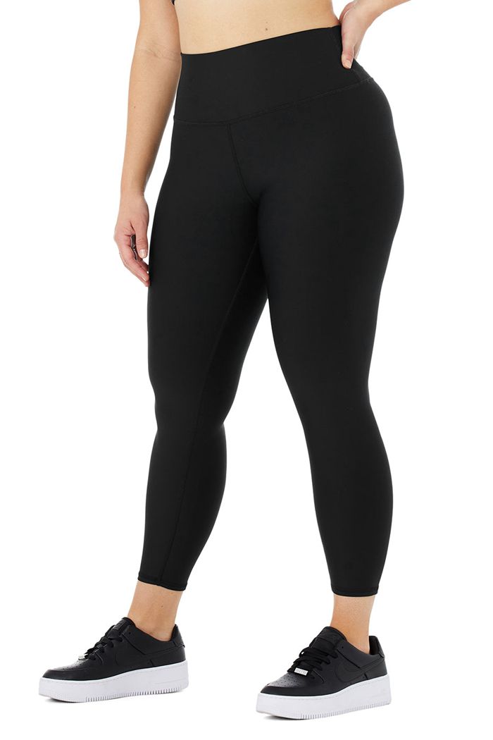 Alo Yoga 7/8 High-Midja Airlift Leggings Dam Svarta | 7489305-VW