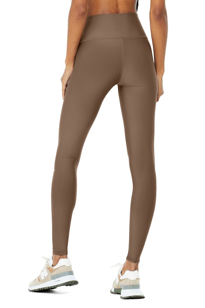 Alo Yoga 7/8 High-Midja Airlift Leggings Dam Bruna | 9130852-LY