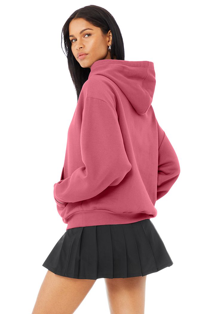 Alo Yoga Accolade Hoodie Dam Lila | 7842536-GN