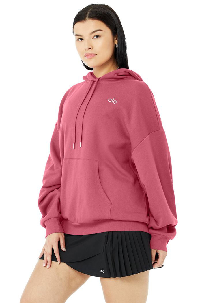 Alo Yoga Accolade Hoodie Dam Lila | 7842536-GN