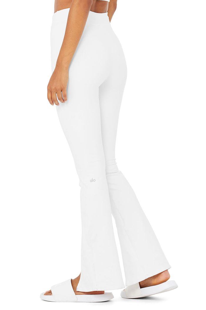 Alo Yoga Airbrush High-Midja Flutter Leggings Dam Vita | 4135906-LW