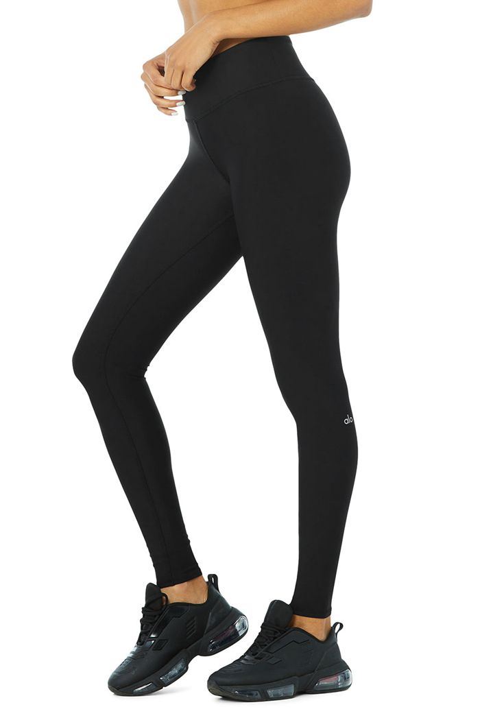 Alo Yoga Airlift Leggings Dam Svarta | 1679058-OM