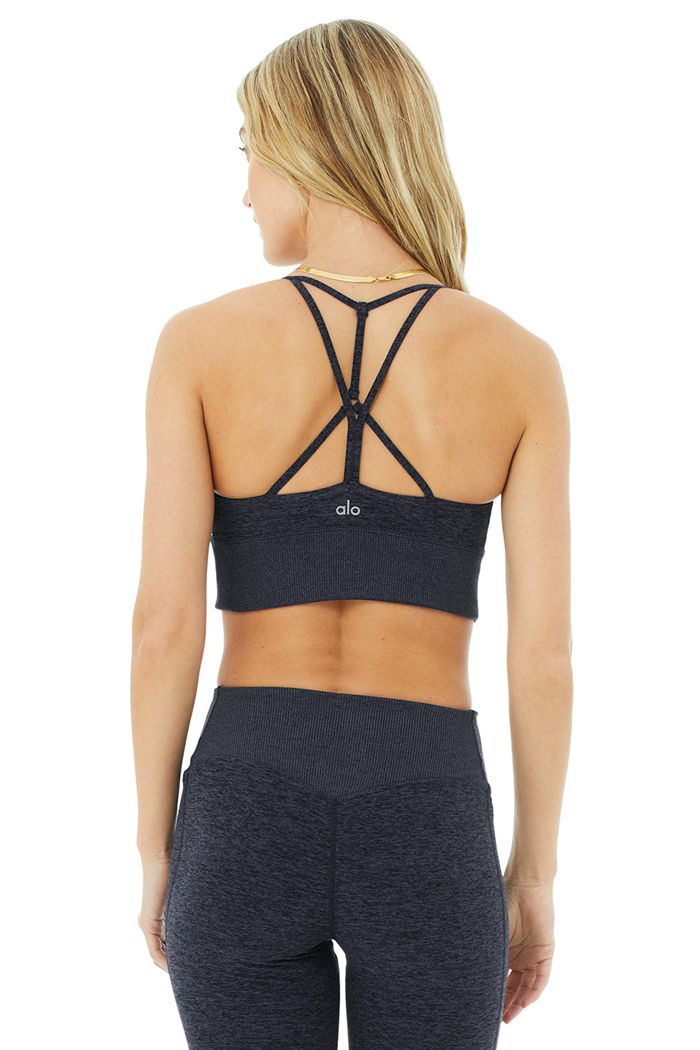 Alo Yoga Alosoft Lavish BH Dam Marinblå | 7814025-GW