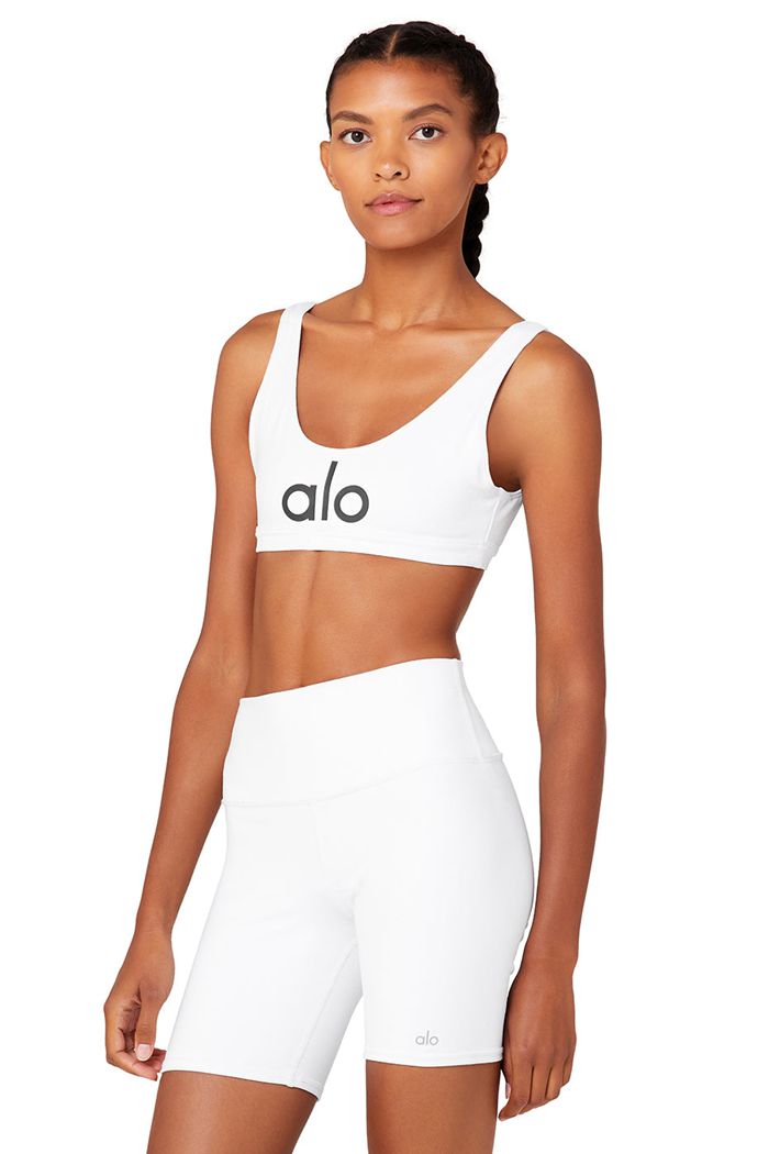 Alo Yoga Ambient Logo BH Dam Vita | 6978421-BU