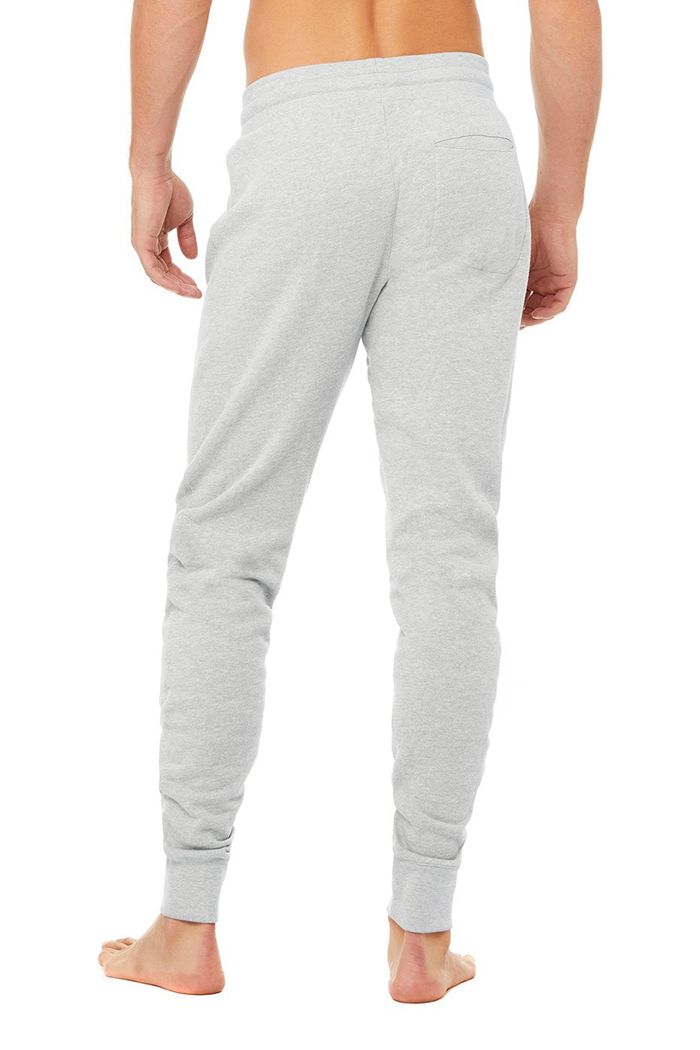 Alo Yoga Base Sweat Byxor Herr Grå | 3089561-VH