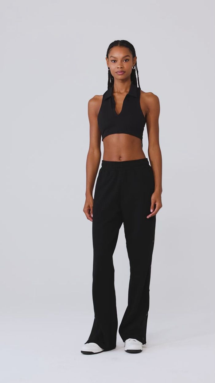 Alo Yoga Charmed Collar BH Dam Röda | 8653021-BK