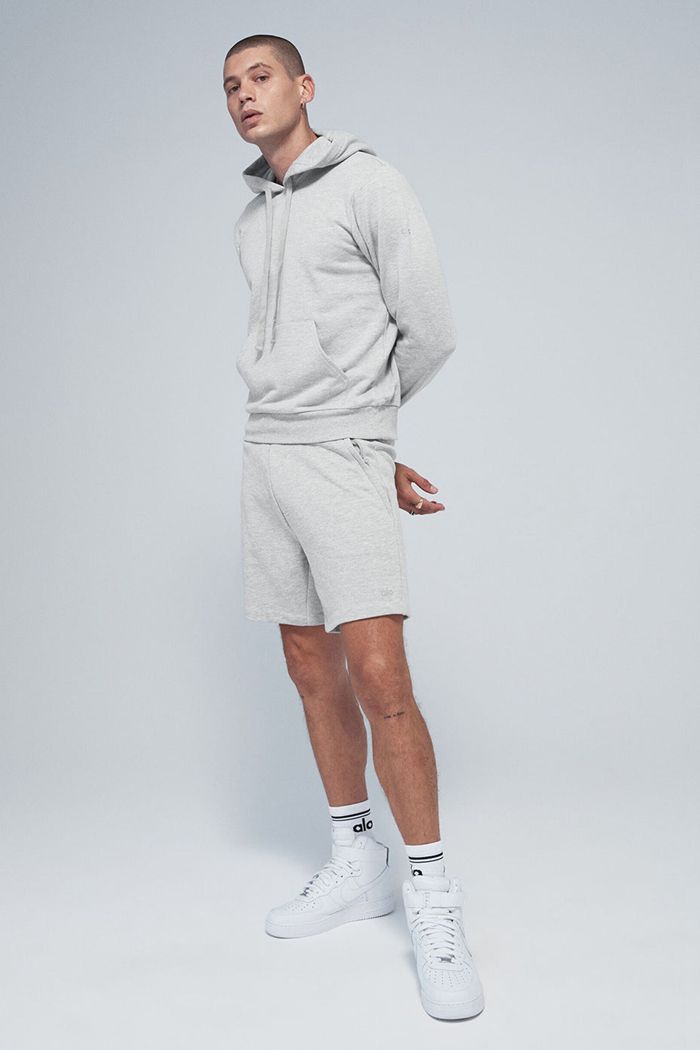 Alo Yoga Chill Short Herr Grå | 5219463-XI