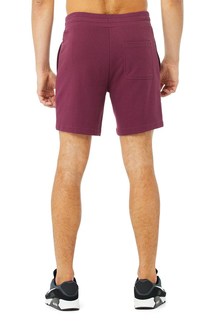 Alo Yoga Chill Short Herr Röda | 3540168-JC