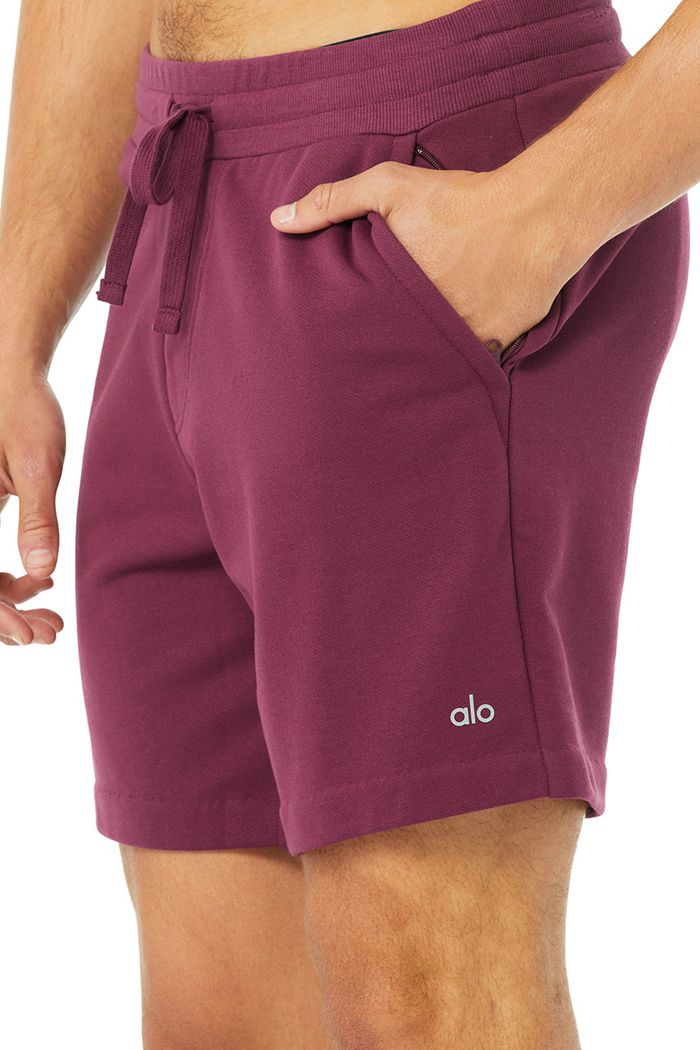 Alo Yoga Chill Short Herr Röda | 3540168-JC