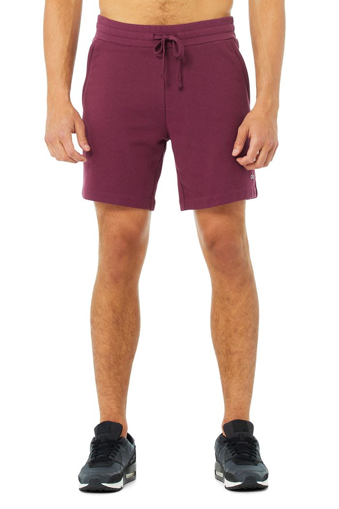 Alo Yoga Chill Short Herr Röda | 3540168-JC