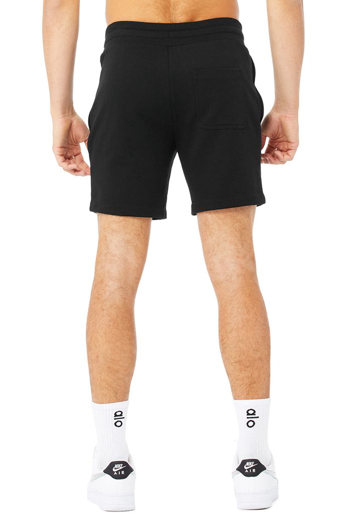 Alo Yoga Chill Short Herr Svarta | 5248609-BQ