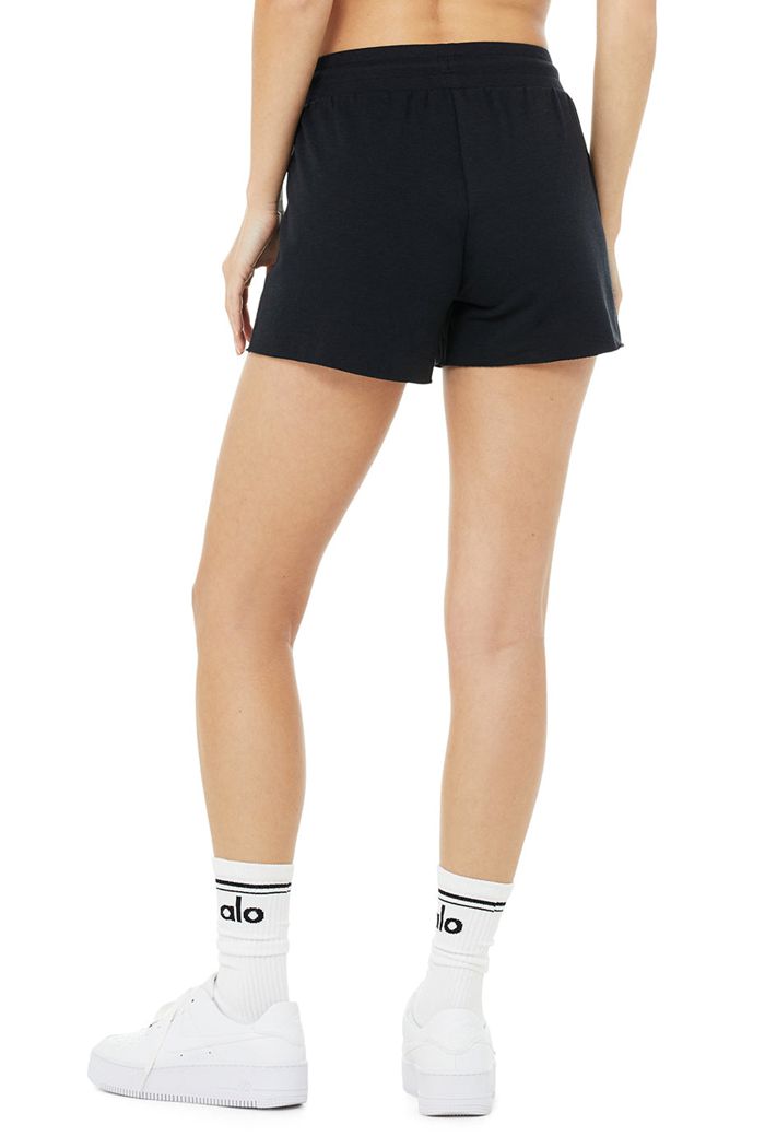 Alo Yoga Dreamy Short Dam Svarta | 2761549-DO