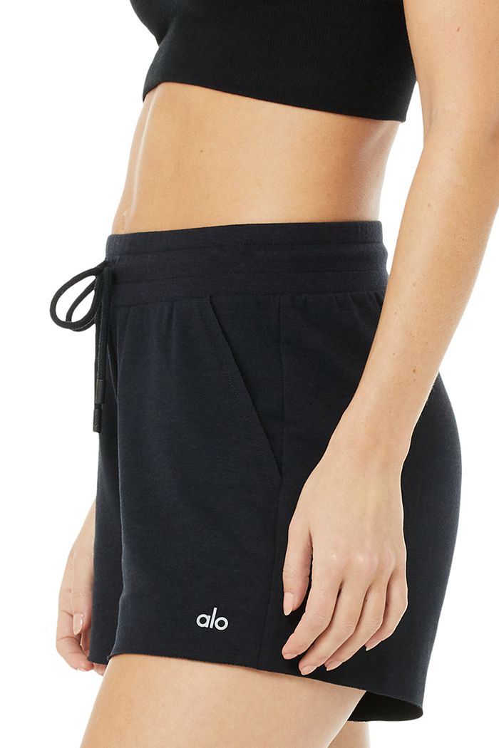 Alo Yoga Dreamy Short Dam Svarta | 2761549-DO