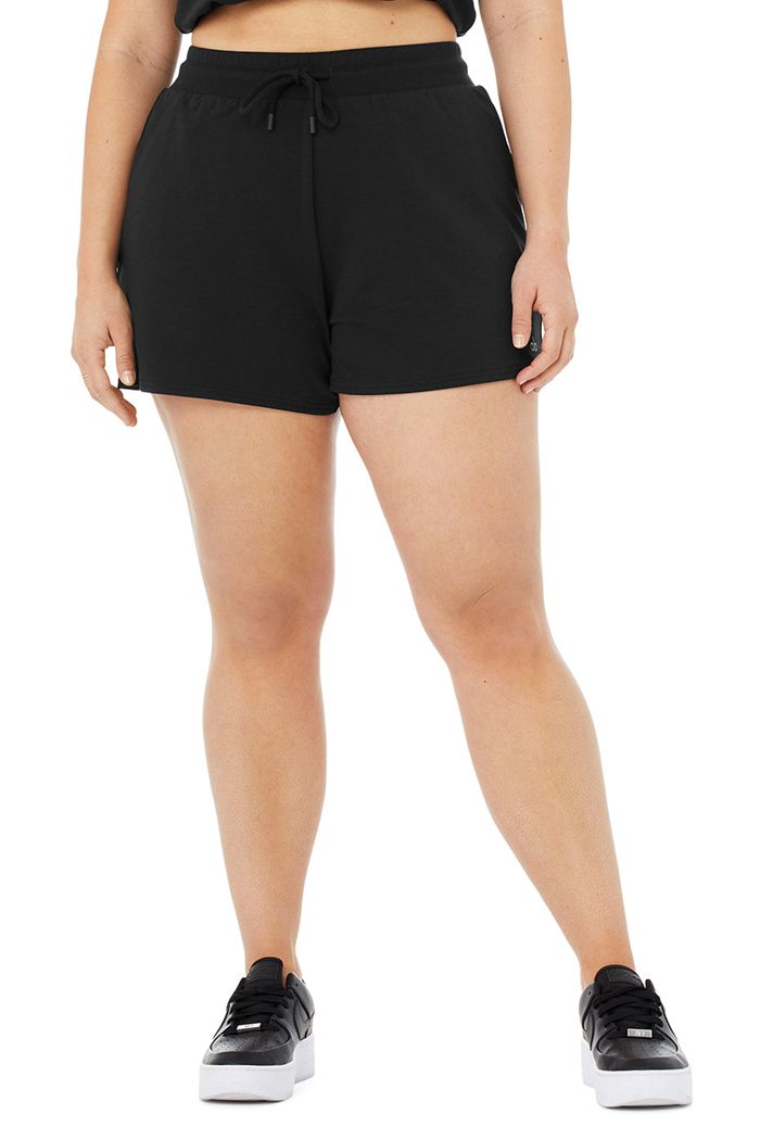 Alo Yoga Dreamy Short Dam Svarta | 2761549-DO