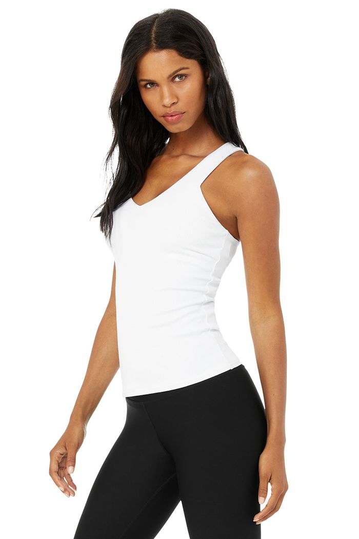 Alo Yoga Elevate Tank Tops Dam Vita | 7940521-SM