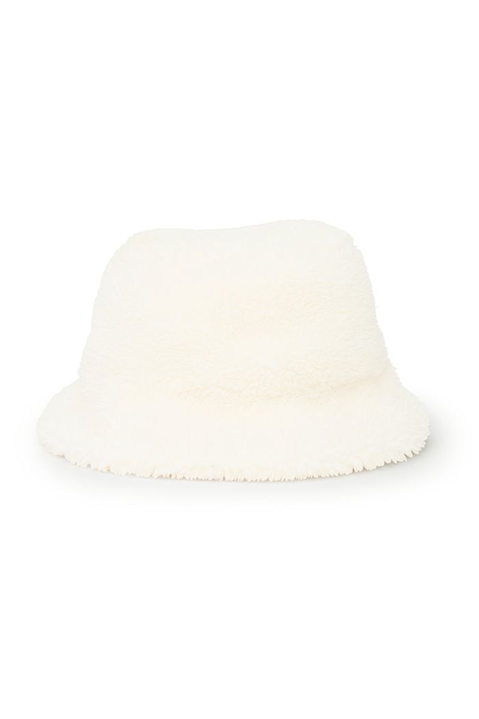 Alo Yoga Foxy Sherpa Bucket Hatt Dam Vita | 0583124-AI