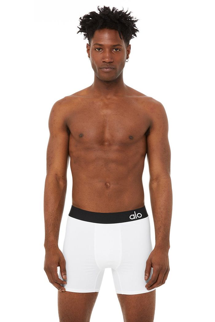 Alo Yoga Hero Underwear Underkläder Herr Vita | 3857019-JR