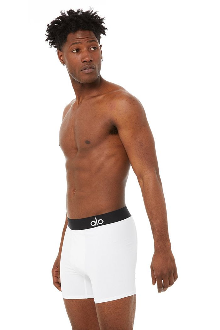 Alo Yoga Hero Underwear Underkläder Herr Vita | 3857019-JR