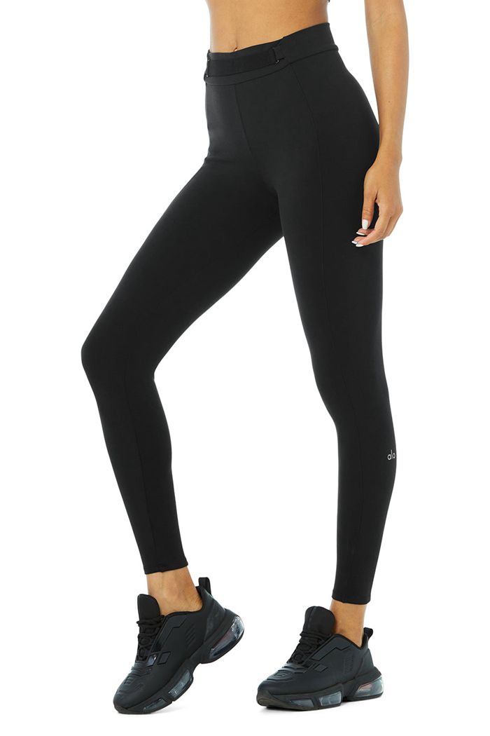 Alo Yoga High-Midja 7/8 Visionary Leggings Dam Svarta | 9421573-UA