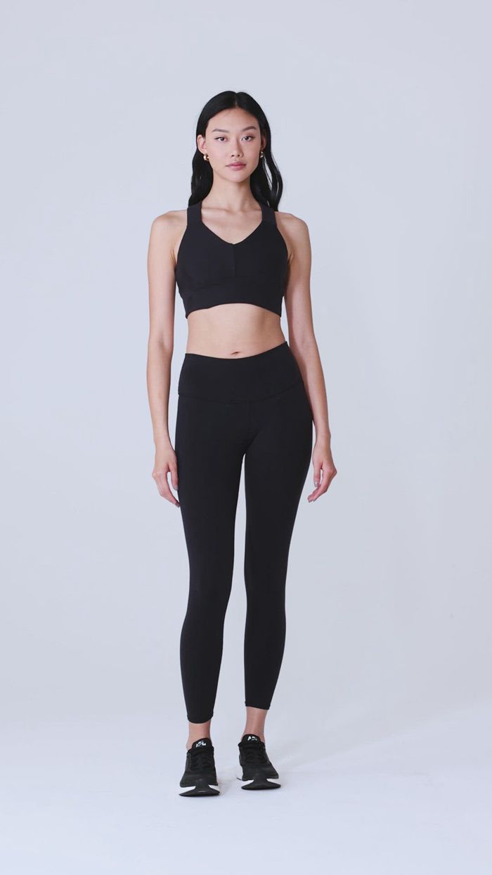 Alo Yoga High-Midja Airbrush Leggings Dam Blå | 6312840-YL