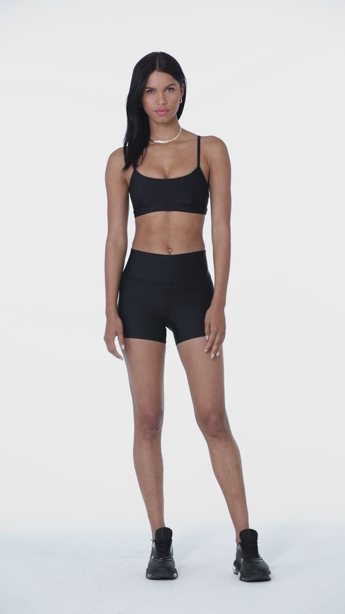 Alo Yoga High-Midja Airlift Short Dam Svarta | 4267139-KO