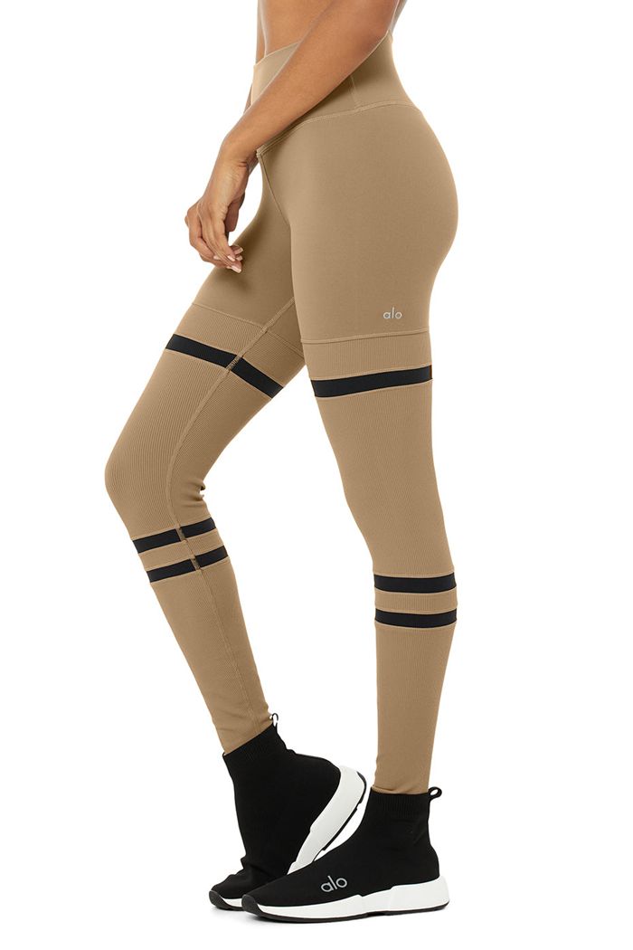 Alo Yoga High-Midja Legit Leggings Dam Svarta | 7503189-JZ