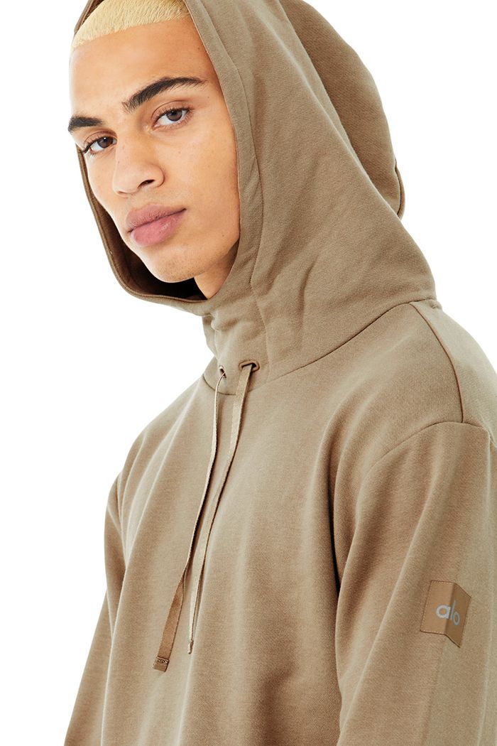 Alo Yoga Highline Hoodie Herr Bruna | 1469720-QH