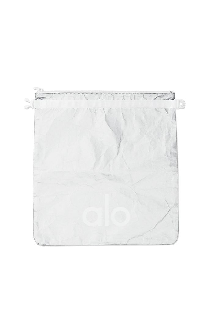 Alo Yoga Keep It Dry Fitness Väska Dam Silver | 4986135-YO