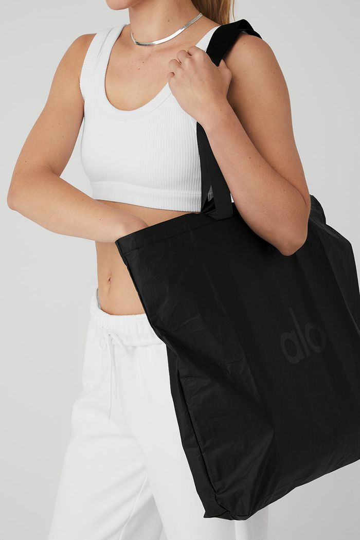 Alo Yoga Keep It Dry Packable Tote Väska Dam Svarta | 4213065-WN