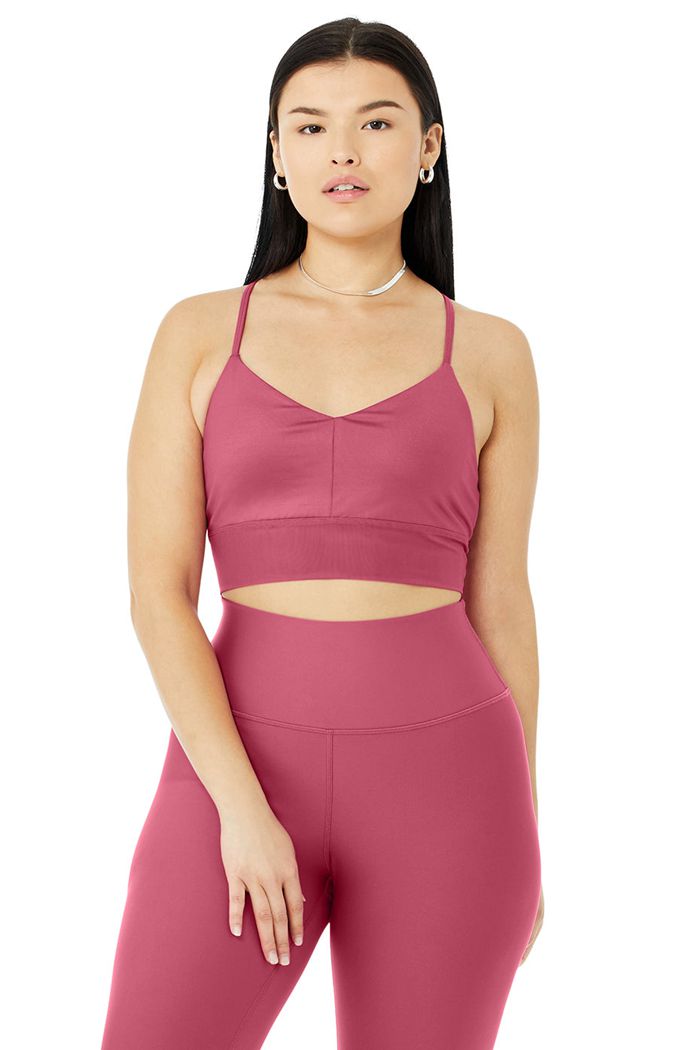 Alo Yoga Lavish BH Dam Lila | 8395467-FZ