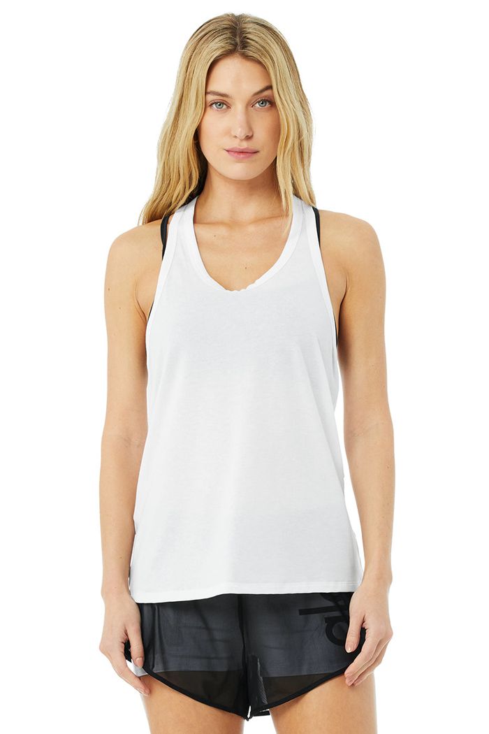 Alo Yoga Motion Tank Tops Dam Vita | 7841902-PU