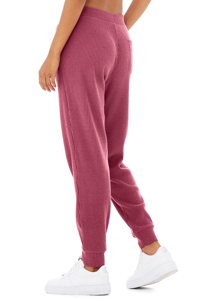 Alo Yoga Muse Sweat Byxor Dam Lila | 3587129-AV