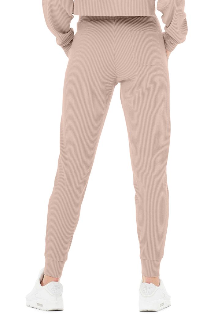 Alo Yoga Muse Sweat Byxor Dam Rosa | 8035176-OI