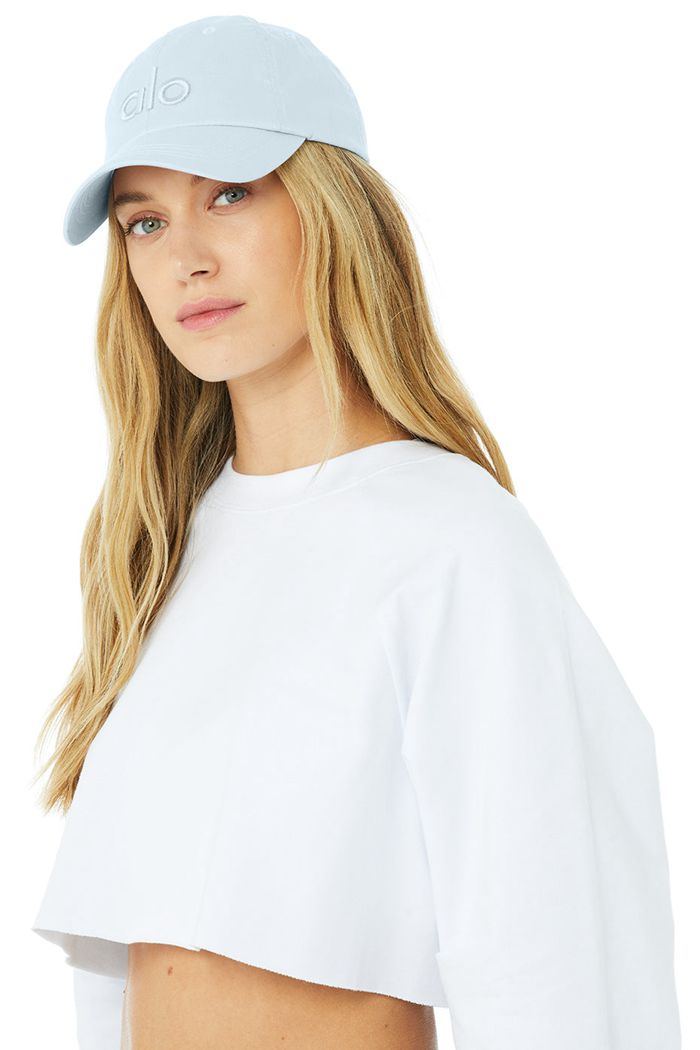 Alo Yoga Off-Duty Cap Dam Blå | 4591607-ZE