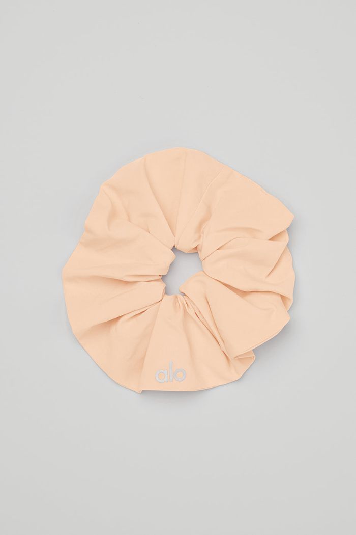 Alo Yoga Oversized Scrunchie Dam Beige | 8265419-JR