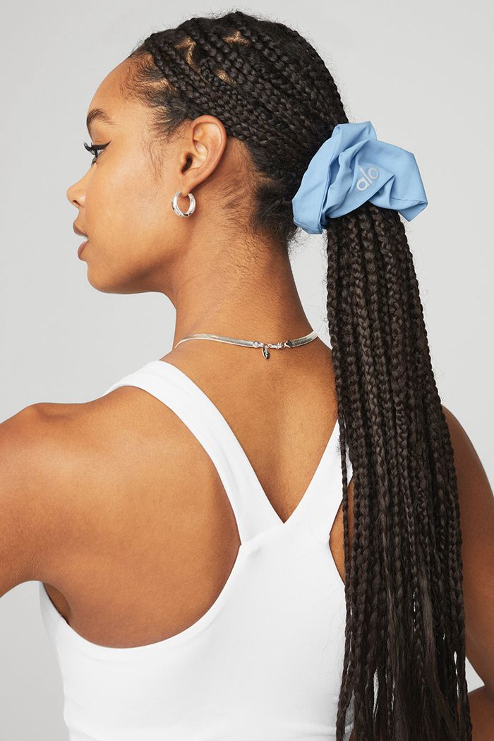 Alo Yoga Oversized Scrunchie Dam Blå | 0584973-CU